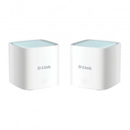 D-Link M15-2 Eagle Pro AI - Sistema Mesh Wi-Fi 6 AX1500 (Pack de 2 Nodos) con Asistente IA, Controles Parentales, WPA3, 4 Flujos, 128 Dispositivos